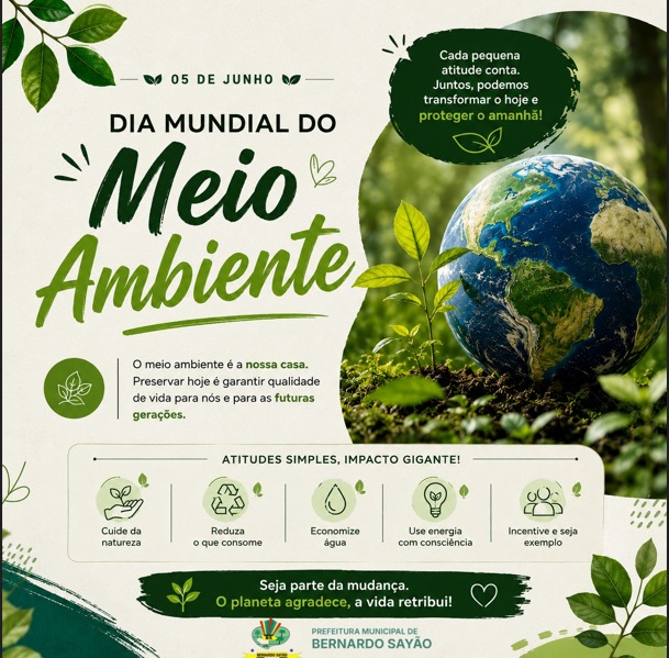 Dia Mundial do Meio Ambiente: um convite à consciência e ao cuidado